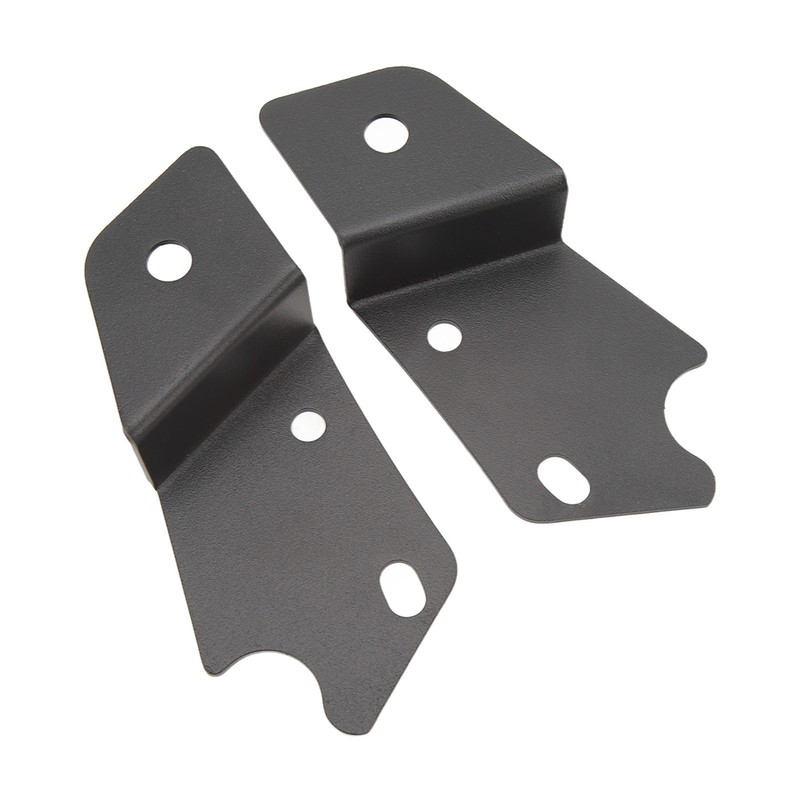 1 Pair A Pillar LED Light Brackets Black Powder Coating