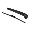 XhuangTech Car Rear Windshield Wiper, ABS Plastic Black Windscreen Wiper