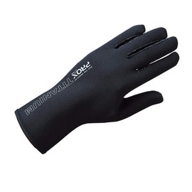 Prox Titanium Glove Five Finger PX9713FFK Black Free