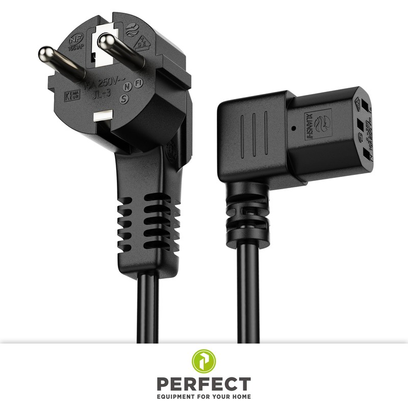 Perfect Power Cable, IEC Cable, 3 Pin, 3.0 m, Plug