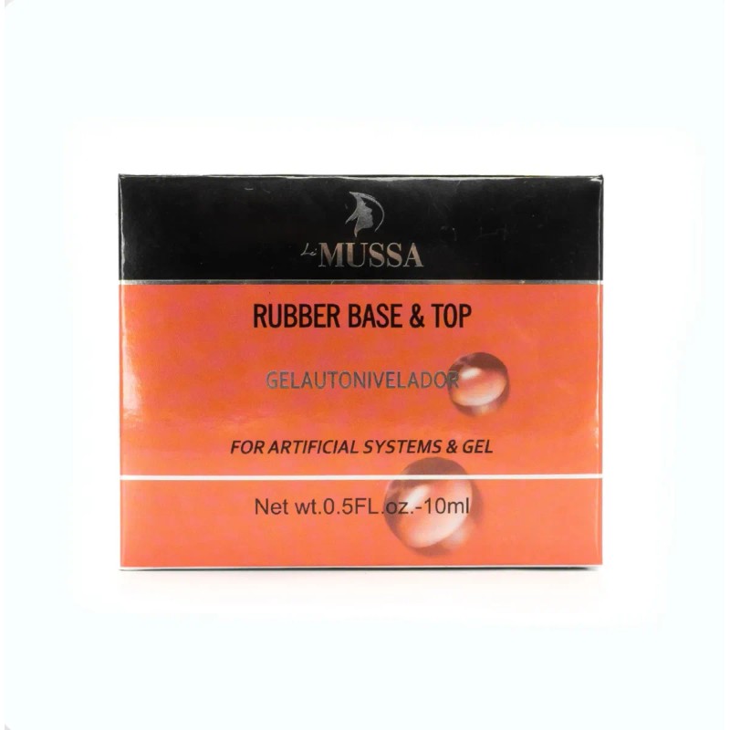 Rubber Gel Uv Base Y Top 2en1 Autonivelador 10ml Uñas