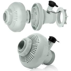 ChangTa 12355 Large Inlet Air Nozzle Compatible with Intex 1900-2450gph Pumps, Pool Inlet Air Nozzle for Intex 18' and Larger Pools - 2 Pack
