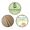 Natural Light Candles 100% Beeswax hand dipped (Birthday/Medi