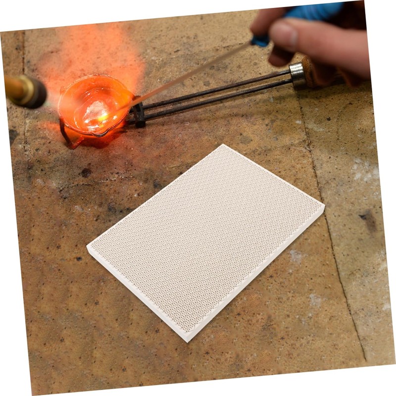 Hohopeti 2pcs Jewelry Soldering Boards High Temperature Insulation Soldering Panel
