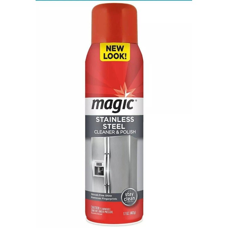 Magic Stainless Steel Cleaner Polish Refrigerator Sink Range