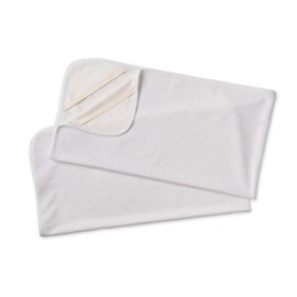 FlyIdeas Set of 2 Waterproof Bamboo Mattress Protectors for Cribs, Cots and Prams I Super Soft & Absorbent Baby Bed Covers, Hypoallergenic and Phthalate Free (160x80 cm)