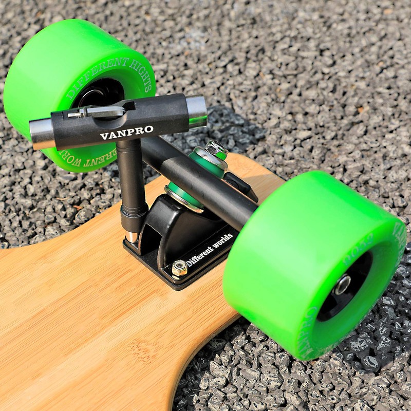 Vanpro All-In-One Skateboard Tool, Universal Carrying, Multi-functional Skateboard Maintenance, Allen