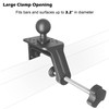 WINDFRD Aluminum Heavy Duty Large C-Clamp Opening Mount Base with