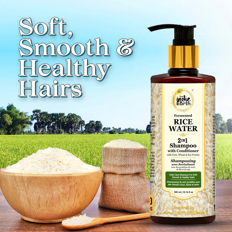 The Indie Earth Red Onion Shampoo with Caffeine Curry Leaf