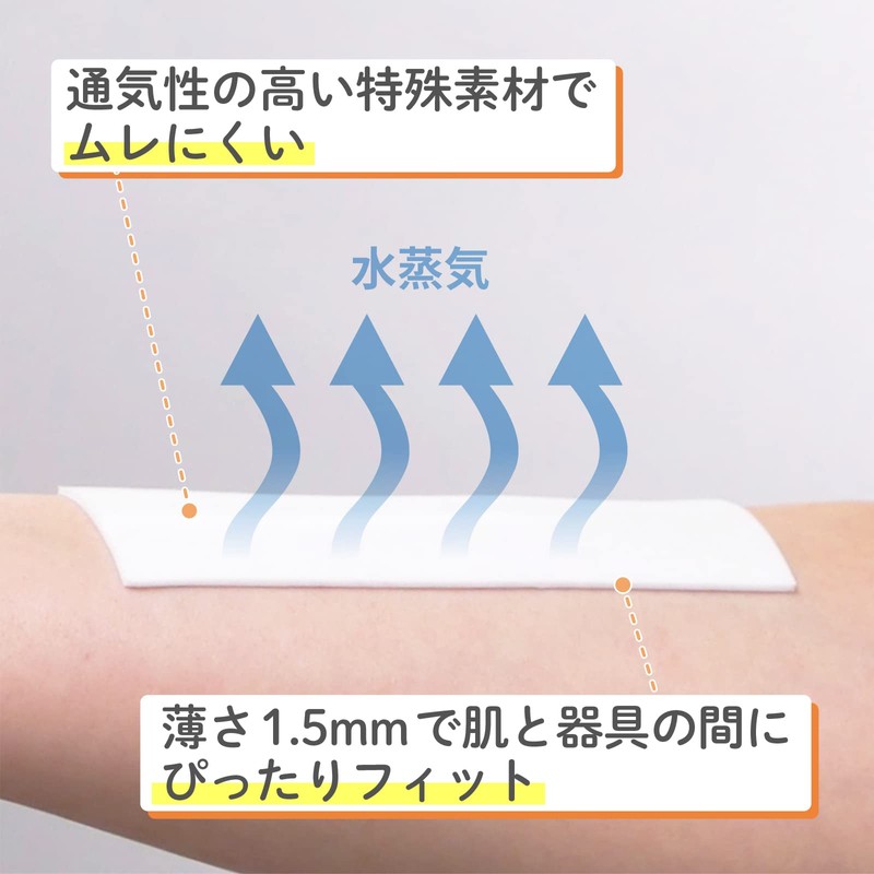 skinix ココロール 50mm×5m 大容量 医療の現場で活躍 圧迫軽減 肌に優しい クッション テープ MDRPU対策