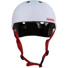 Harsh ABS Scooter Skateboard Helmet - Matt Black (Medium (55cm - 58cm))