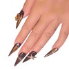 Handmade Press On Nails Medium Long Tips，10pcs 3d Handmade Press