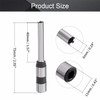 Utoolmart 1/4inch Paper Punch Drill Straight Shank Hollow Punch Bit