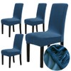 Chickwin Chair Covers, Set of 4, Velvet Chair Covers for