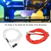 6Pcs Thermistor Wires with Terminal 6Pcs Heating Rods 3D Printer