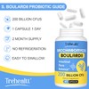 Saccharomyces Boulardii Probiotics 200 Billion CFUs, Clinically-Studied Probiotic for Women