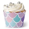 Big Dot of Happiness Mermaid Cupcake Wrappers – Ocean Waves