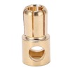 10 Pcs 6mm Banana Plug Gold Plated Male Connector Adapter