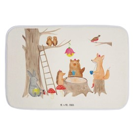 Mr. & Mrs. Panda Shower Mat Forest Animals Picnic Gift Bath Mat Animal Motifs Bath Set Fox Funny Sayings Bath Mat