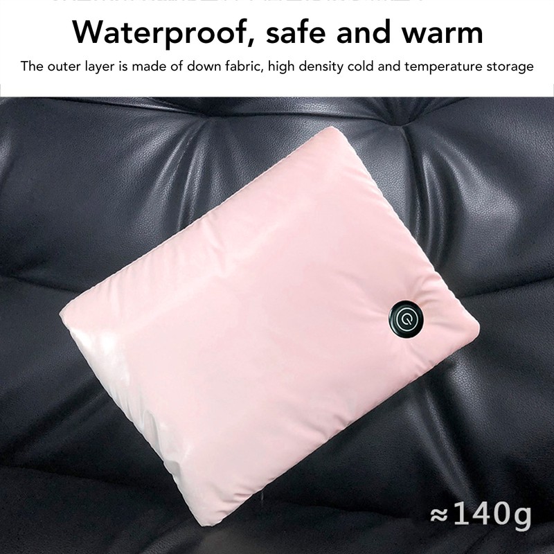 Graphene Heated Handwarmers Bag USB Charging 3 Levels Temperature Washable