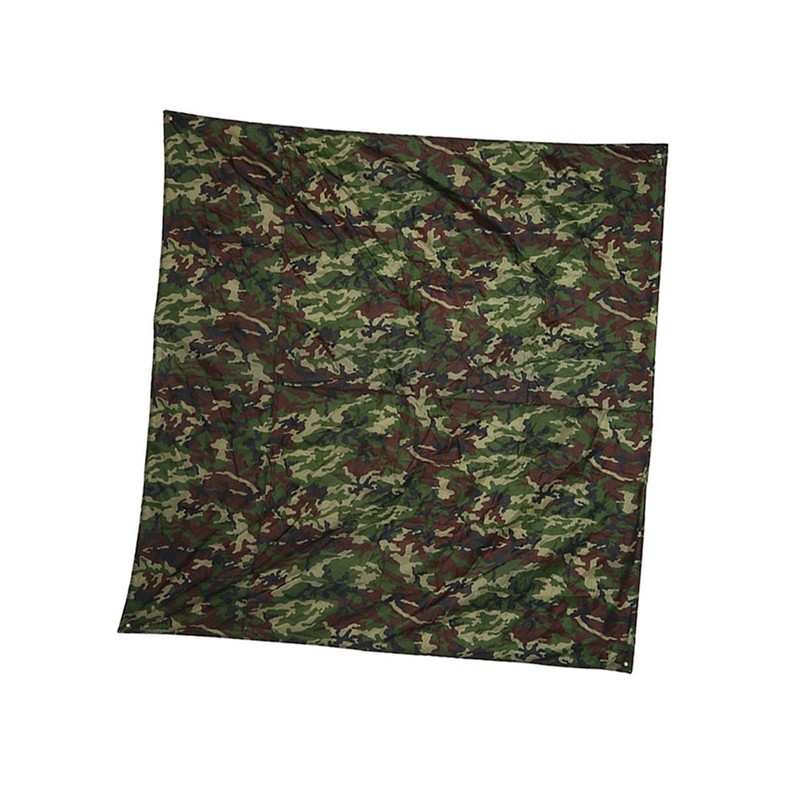 Camouflage Outdoor Portable Lightweight Rainproof Mat RainTent Tarp Shelter (3*2.9m)