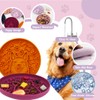 Cigarlemon Silicone Dog Slow Feeder Bowl, Durable Material with Suction