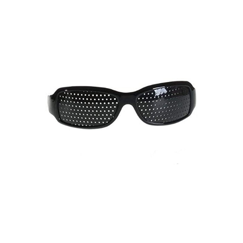 Itian Pinhole Brille, Anti-Müdigkeit, die Prävention von Kurzsichtigkeit (Schwarz)