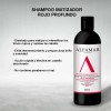 Shampoo Matizador Rojo Profundo Alfamar Sin Sal Para Cabello rojo