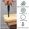 JUTOSU Engineer Taper Reamer, Hexagonal Shank, Drilling Range: 0.2 -