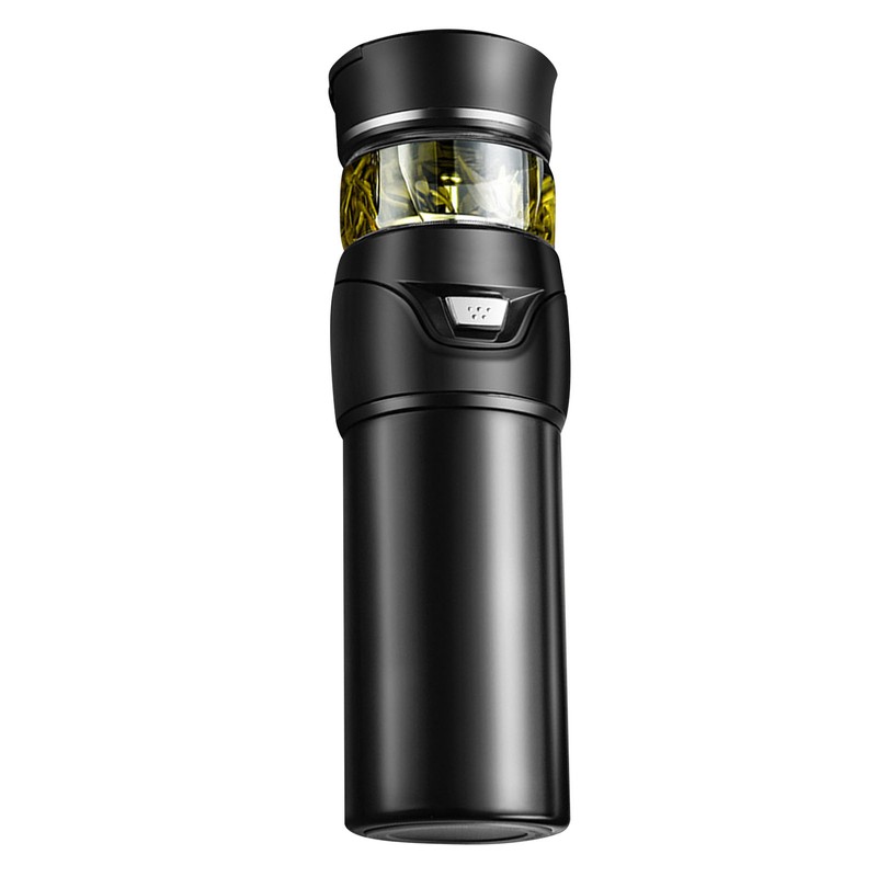 Tea Bottle with Infuser Tea Tumbler Stainless Steel Double Layer