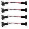 Adaptador de inyector de combustible OBD2 a OBD1 EV1, arnés