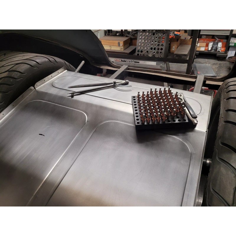 Cleco holder rack storage 100 hole with plyer holder
