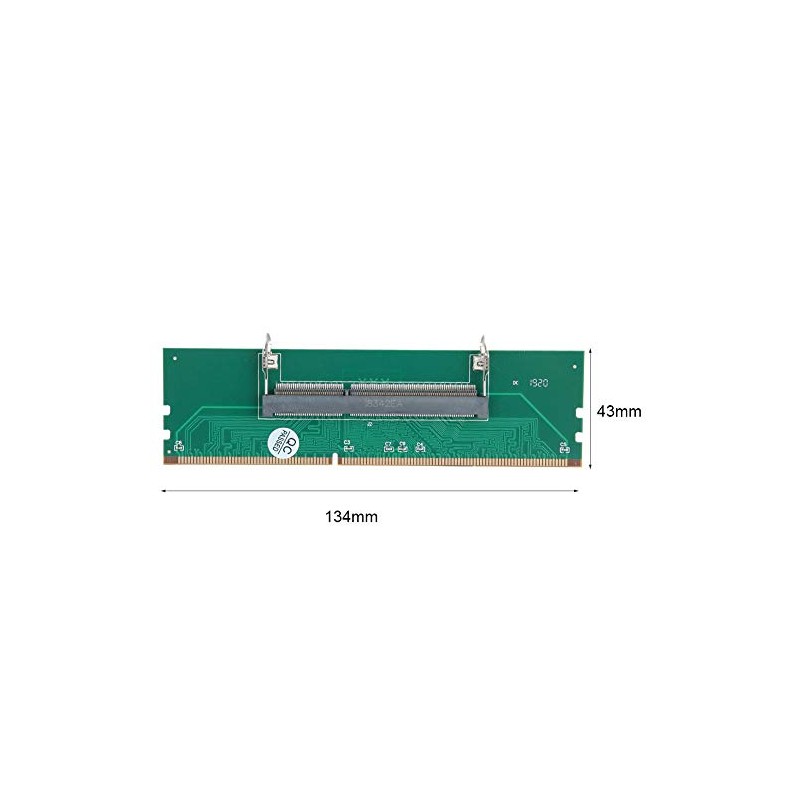 ASHATA Adaptador de Memoria DDR3 SO-DIMM a Desktop DIMM para