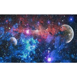 Outer Space Aquarium Background Free Space Stars Planet Galaxy Fish Tank Background Night Skyscape Outer Space Reptile Tank Backgrounds Nebula World Theme Reptile Enclosure Backgrounds 30x12in