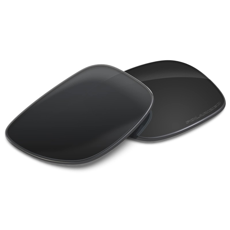 Tintart Oakley Holbrook Mix Polarized Etched Performance Lenses, Carbon Black