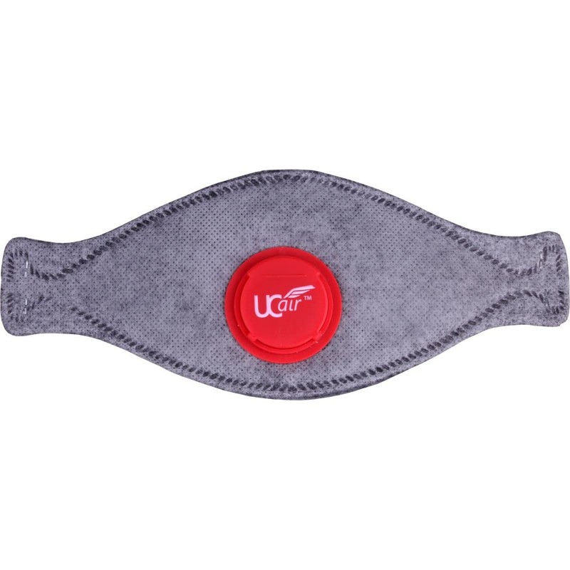 RESP, UCFX3-P3VC, FOLD Flat MASK with Valve & Carbon, FFP3,