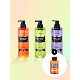All Day Smell Cover Youth Shampoo 400ml x 2 (select scent) + giveaway / 올데이 스멜커버 청소년샴푸 400ml 2개 (향 선택)+증정