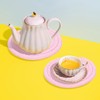uxcell 8 Pcs Drink Coasters with Holder, Cotton Woven Coaster