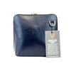 Small Vera Pelle Handbag Genuine Leather Cross Body Bag for