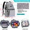 AmHoo Insulated Lunch Box Cooler Backpack Waterproof Leak-proof Lunch Bag