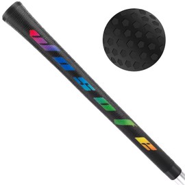 Golf Club Grips black color Midsize Golf Putter Grip for Men Women Non-Slip Cushioned Comfort Lightweight Portable All Weather Control and High Feedback TPE Material Transparent color