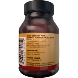Essential Nutrition, L-Ornitina - 50 Cápsulas De 500 Mg