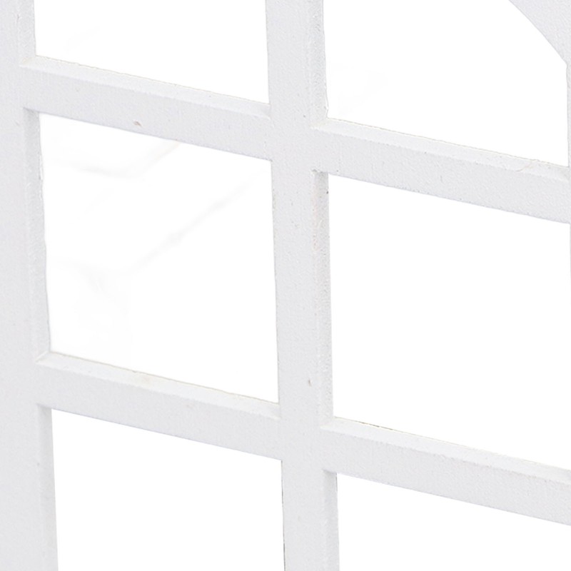 6PCS Dollhouse Windows Miniature Window Frame Ornament 1:12 Scale Dollhouse