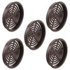 cyclingcolors 5x Ventilation Grille Exhaust Grille Outer Grille Round Total