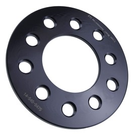 Single 1/4" Wide 5x4.5 Flat Wheel Spacers Billet Forged Fits Jeep Wrangler TJ, YJ, XJ, KJ, KK, ZJ, MJ