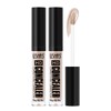 USHAS 2PCS Concealer Makeup, Lightweight, Full Coverage, Long Lasting, Conceals,