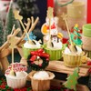 Lunaanda Christmas Spoon Set, 4 Pieces Christmas Coffee Spoons, Stainless