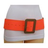 TrendyFashionJewelry Women Wide Neon Orange Belt Hip High Waist Gold