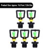 5PCS G1/2 Male Thread Rotating Sprinkler Nozzle Spray Head Misting