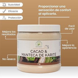 Crema de Cacao Con Manteca De Karité Con Filtro Solar Máxima Nutrición Productos Mart Mexico 1 kilo